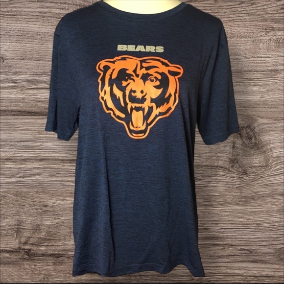 Majestic Other - Chicago Bears Majestic Cool Base Blue T-shirt Medium VGUC